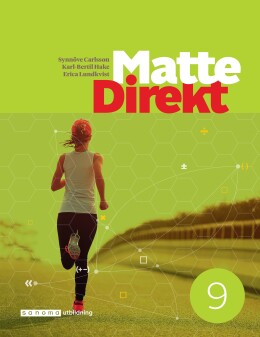 Matte Direkt 9, upplaga 3 – Omslag