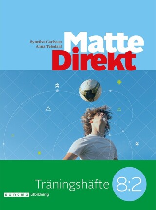 Matte Direkt Träningshäfte 8:2 (5-pack)