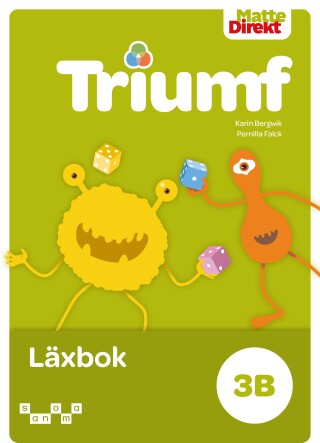 Matte Direkt Triumf 3B Läxbok – Omslag